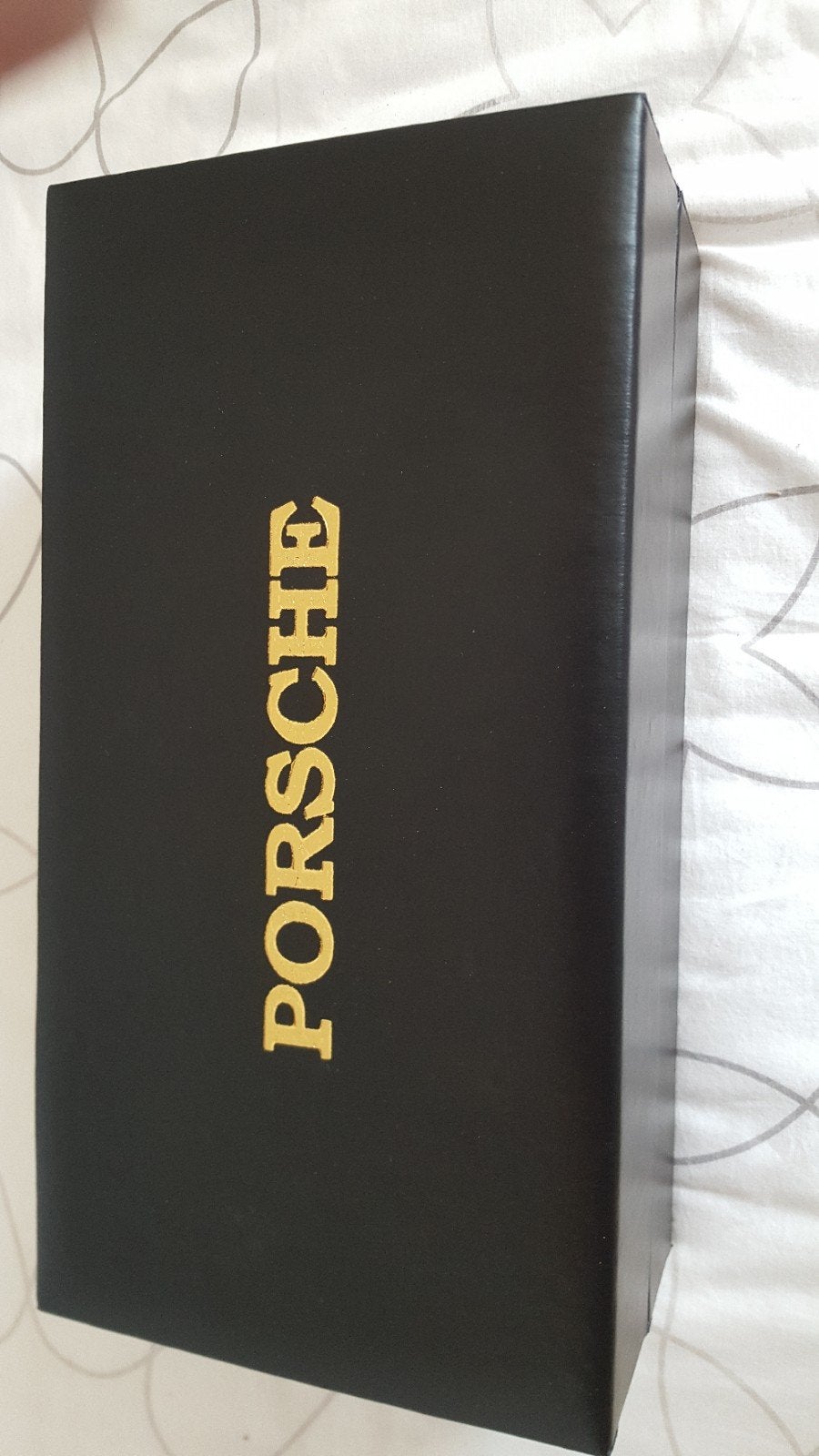 22 karaat vergulde porsche 1:18 handgemaakte model, Ophalen, Nieuw, Overige merken