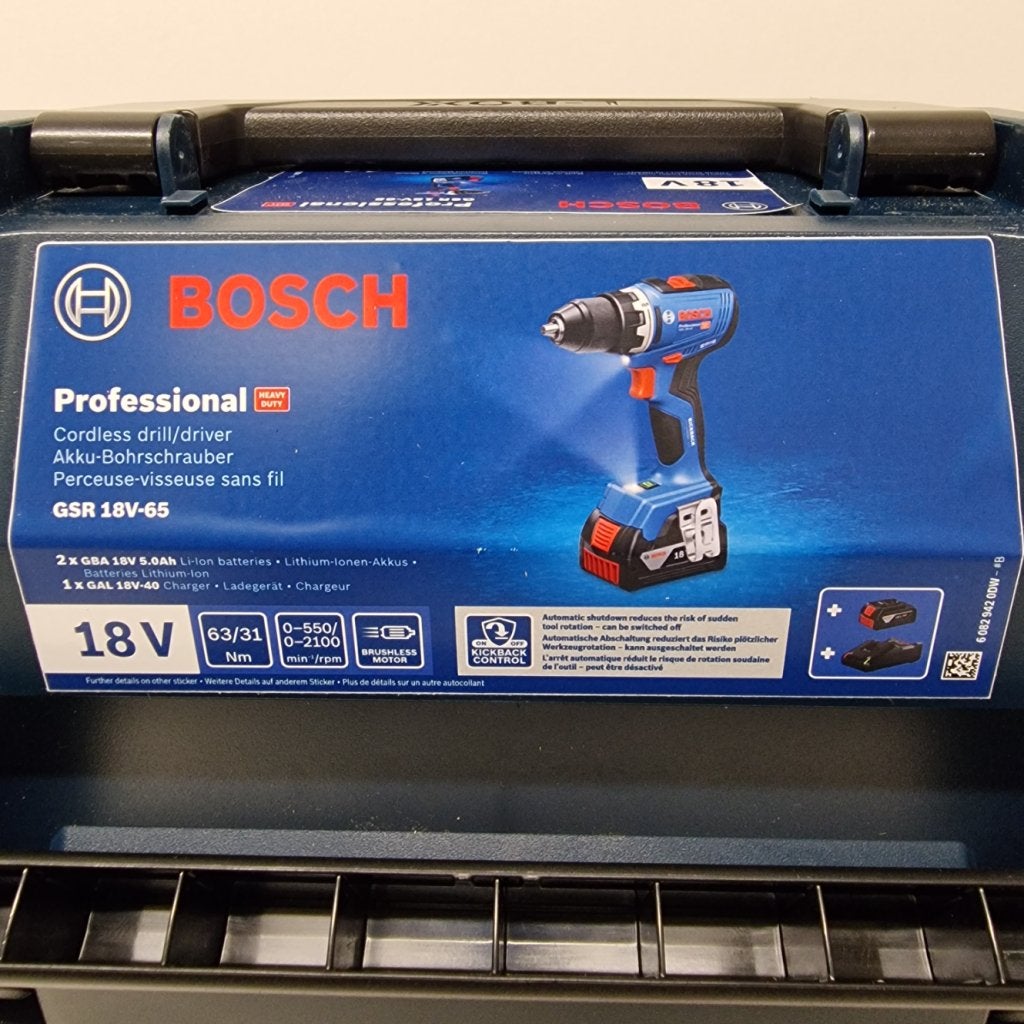 Bosch GSR 18V-65 Accuschroefboormachine | NIEUW, Bosch, Nieuw, Support@bosch.com, Robert Bosch GmbH
Robert-Bosch-Platz 1
70839 Gerlingen-Schillerhöhe
Germany