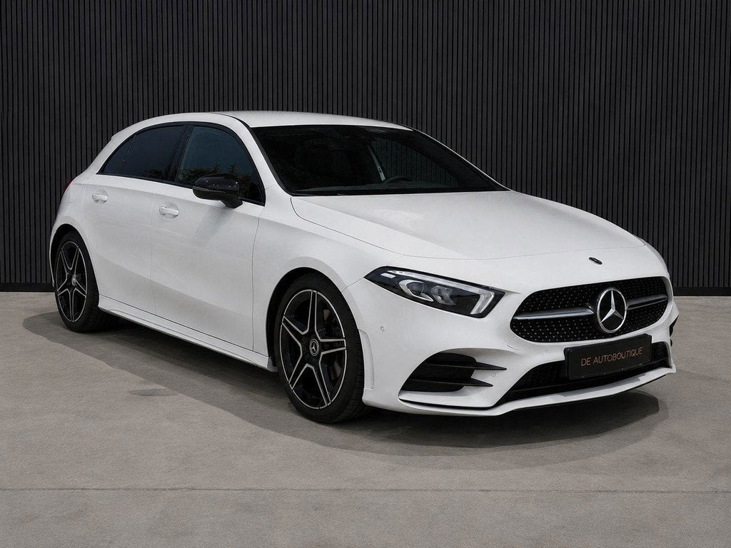 Mercedes-Benz A-klasse 180 Business Solution AMG / BTW / Ori, Auto's, 136 pk, Gebruikt, 4 cilinders, Wit