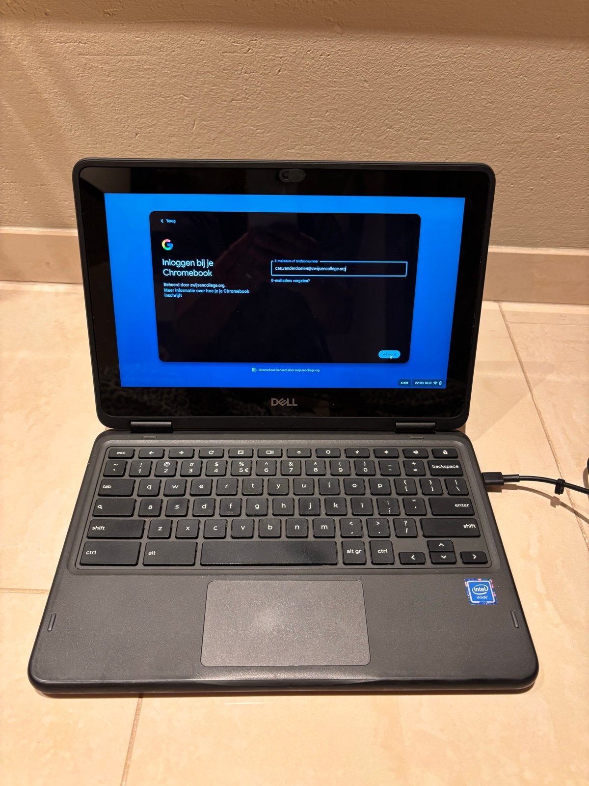 Dell Chromebook 3100 2-in-1, Computers en Software, Qwerty, Touchscreen, Ophalen of Verzenden, 32 GB of minder
