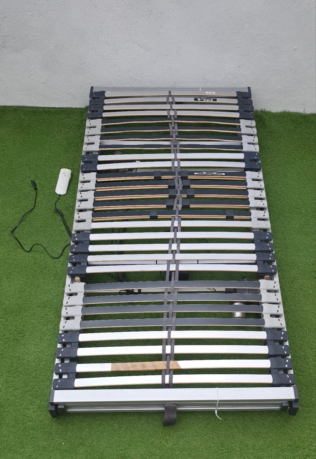 Bedbodem 90x200cm Hoofd-en Voeteneind Elektrisch Verstelbaar, Ophalen, Eenpersoons, ., Dekbedovertrek