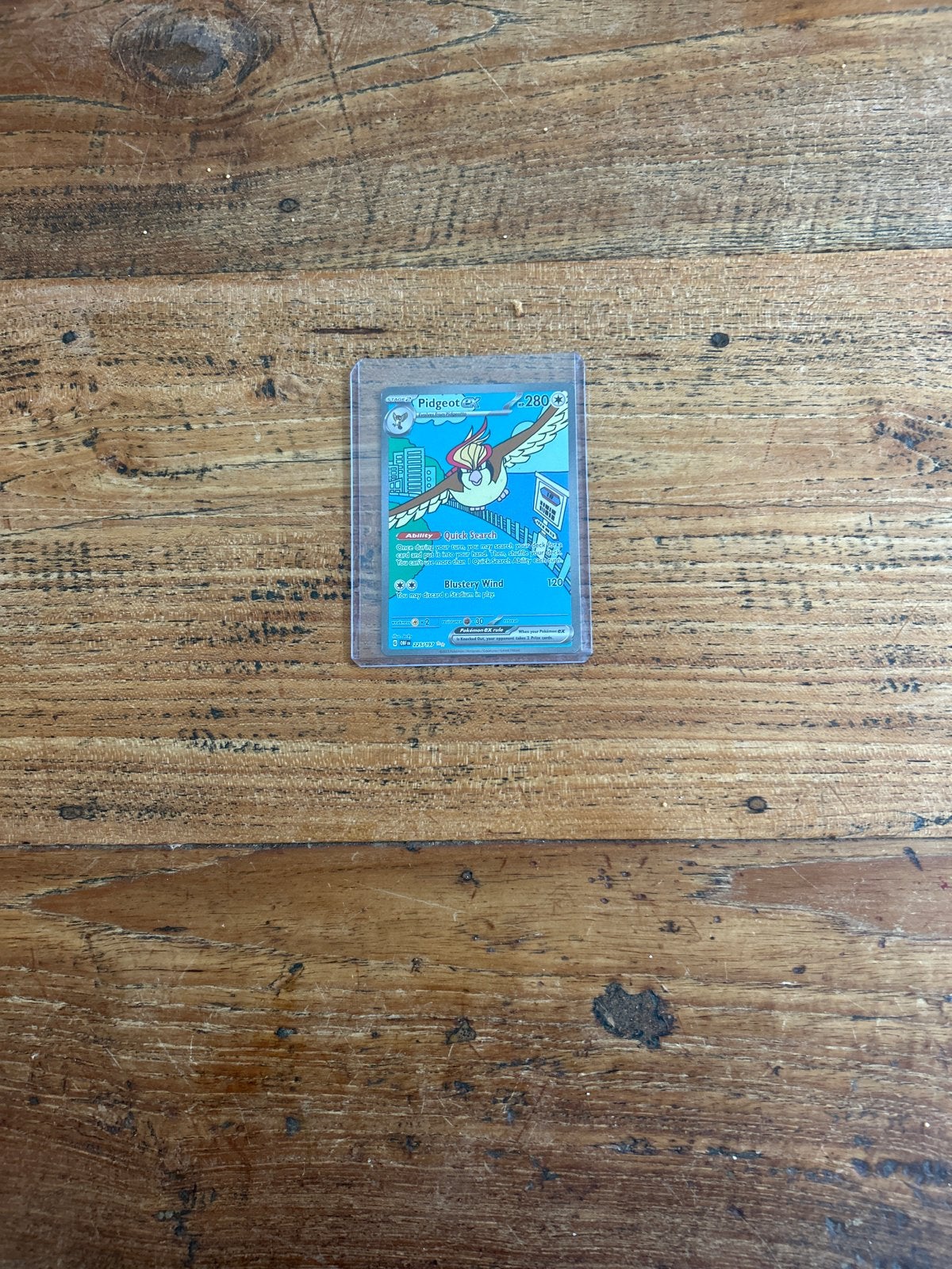 Pidgeotto 123/091 Reverse Holo Rare Pokémon kaart, Ophalen of Verzenden, Zo goed als nieuw, Losse kaart, Foil