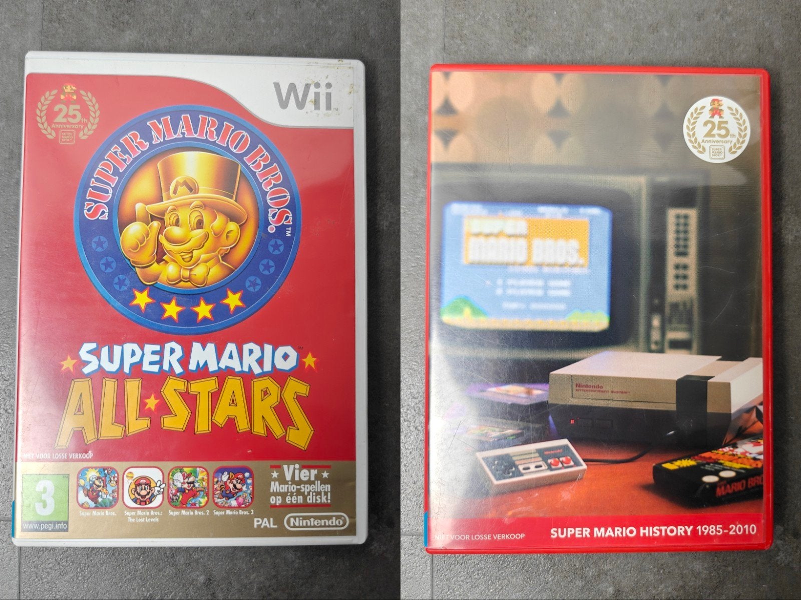 Nintendo Wii - Super Mario All Stars en Historie CD. 25 year, Avontuur en Actie, Gebruikt, Ophalen of Verzenden, 3 spelers of meer