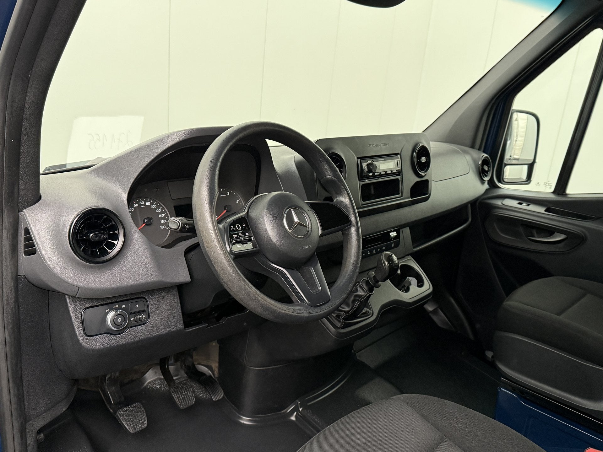 Mercedes-Benz Sprinter 319CDI 3.0V6 L3H2 Maxi Dubbele Cabine, Gebruikt, 190 pk, Multifunctioneel stuurwiel, Blauw