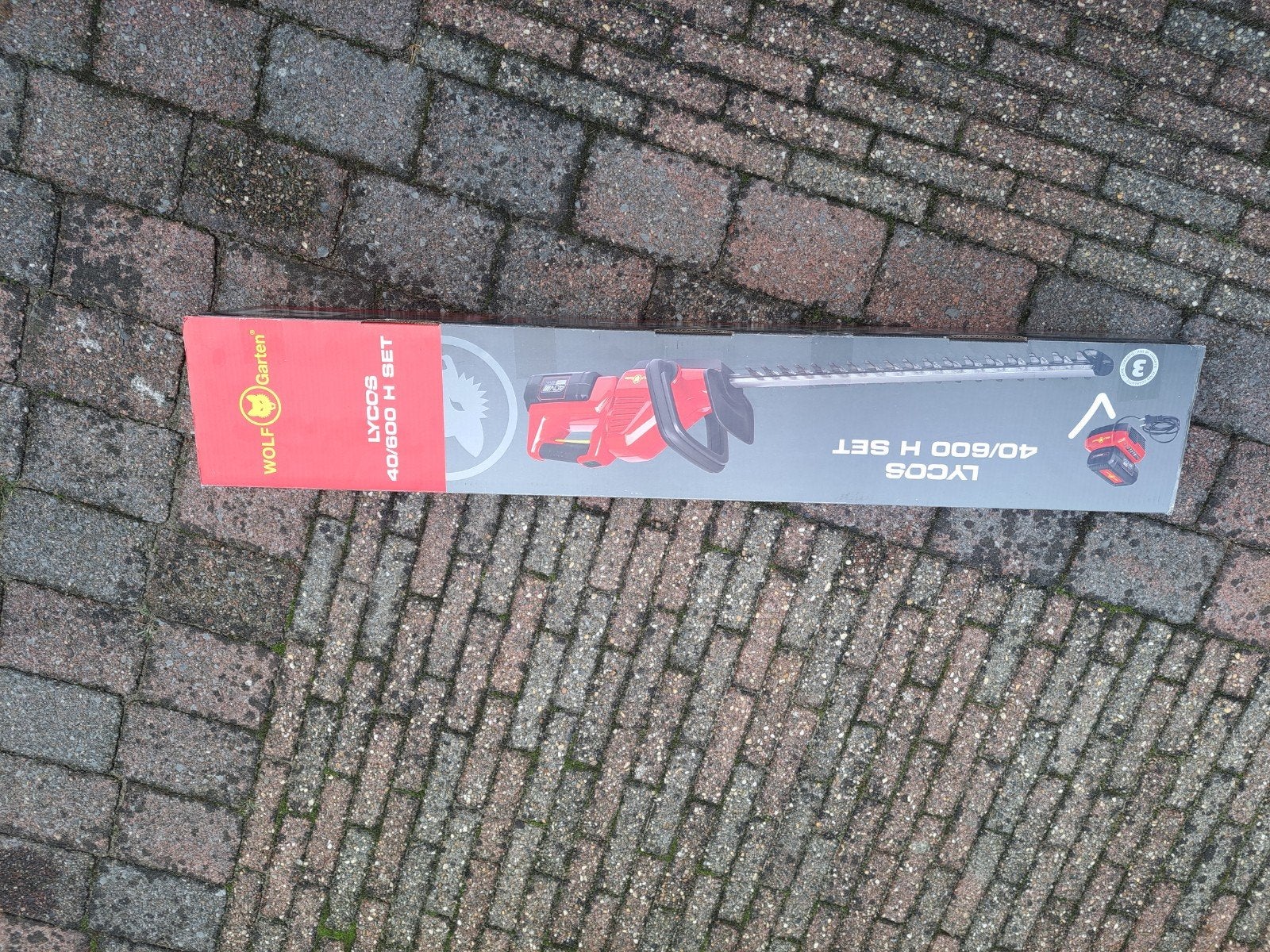 Wolf-Garten Lycos 40/600h Accu Heggenschaar Set, Ophalen of Verzenden, Nieuw, Accu, Wolf-Garten