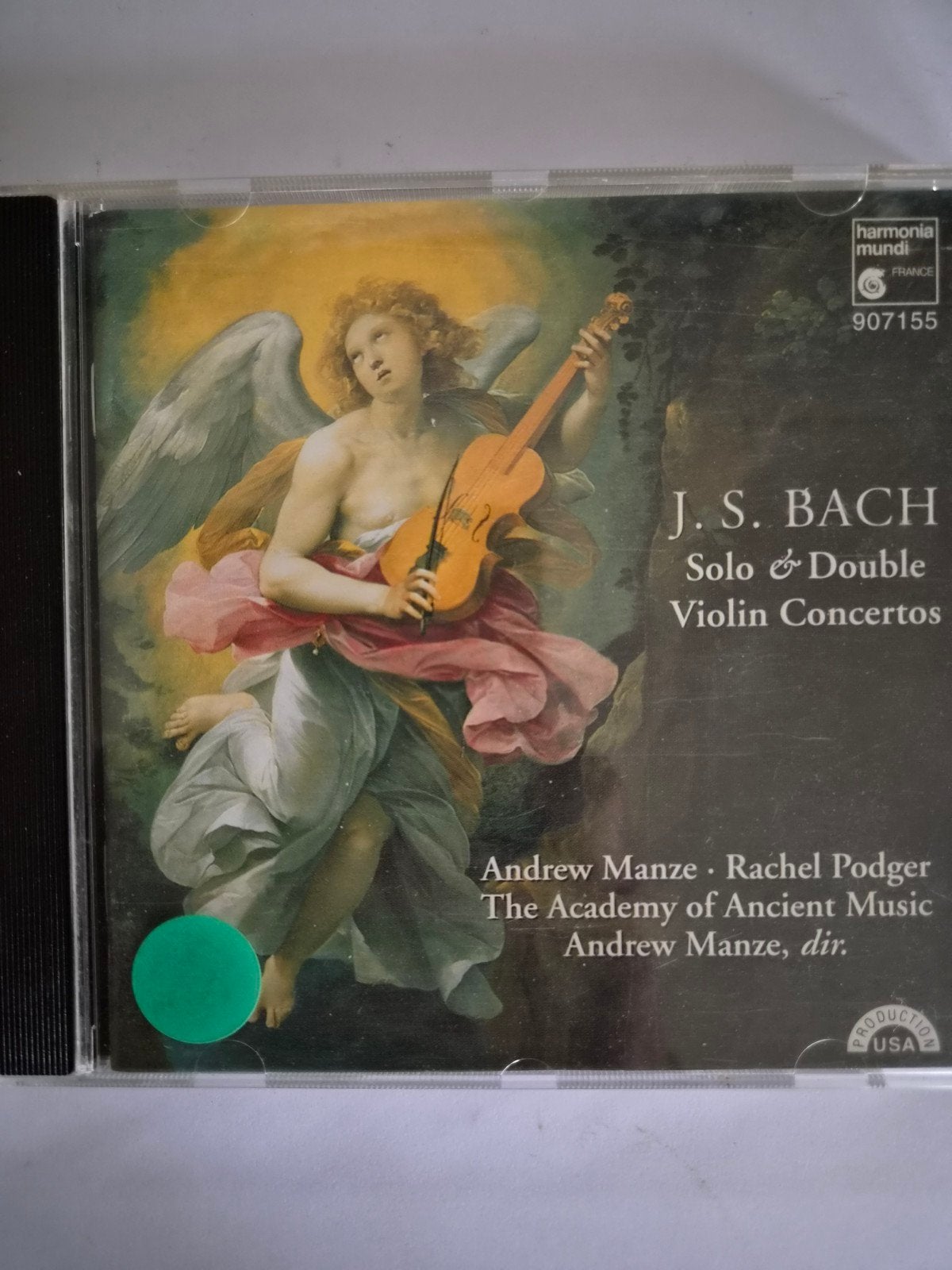 J.S. Bach - Solo & Double Violin Concertos CD, Inclusief boekje, Soloconcert, Ophalen of Verzenden, Zo goed als nieuw