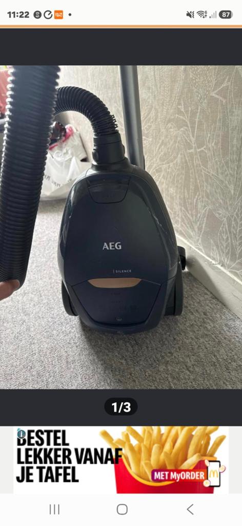 Gezocht: Stofzuiger met goede zuigkracht voor schuur, Ophalen