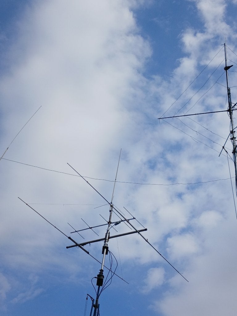 10 METER HF BEAM 2 ELEMENTS, Telecommunicatie, Ophalen, Gebruikt, Antenne