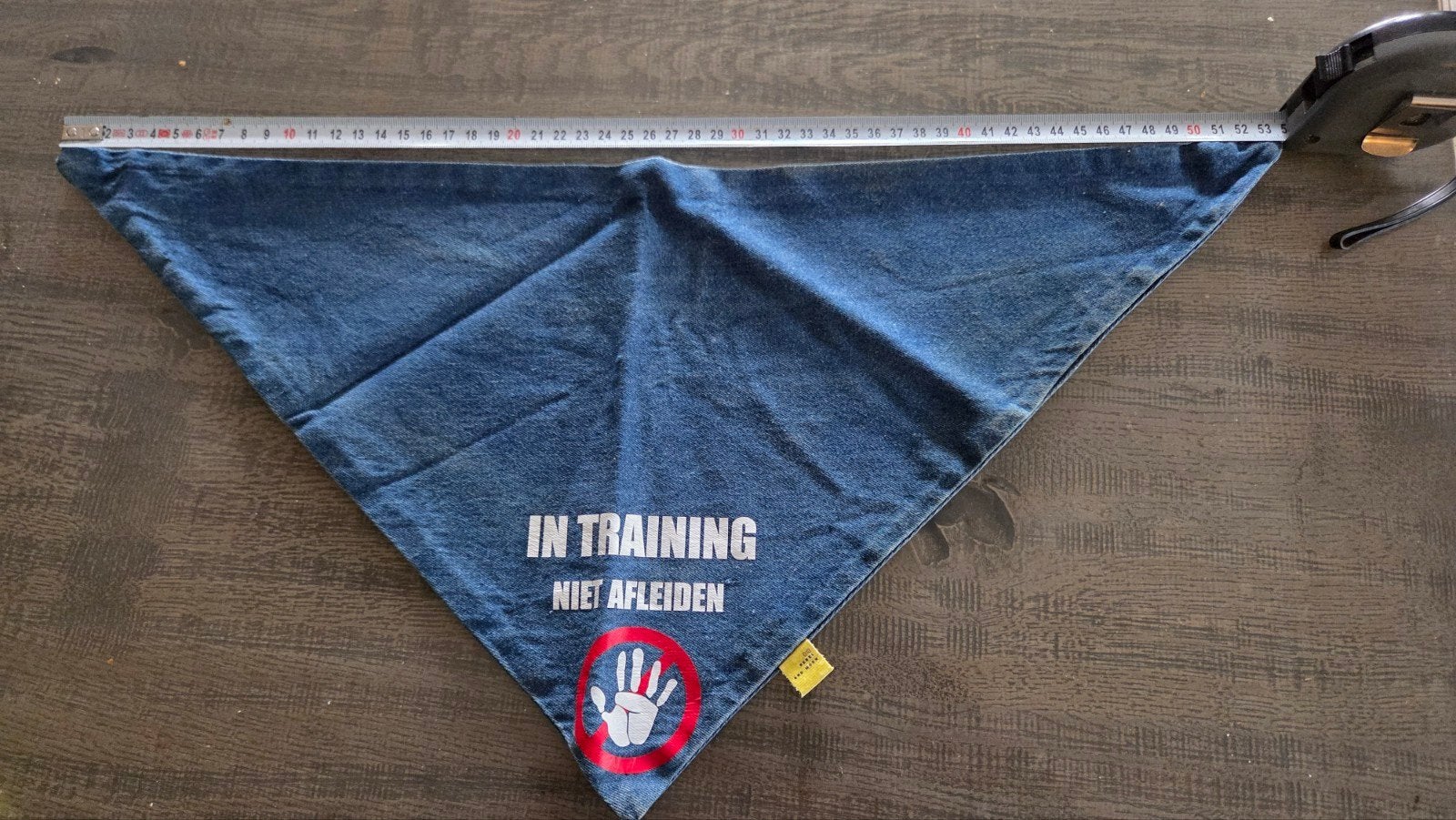 honden bandana/sjaaltje met naam, Ophalen of Verzenden, Gebruikt