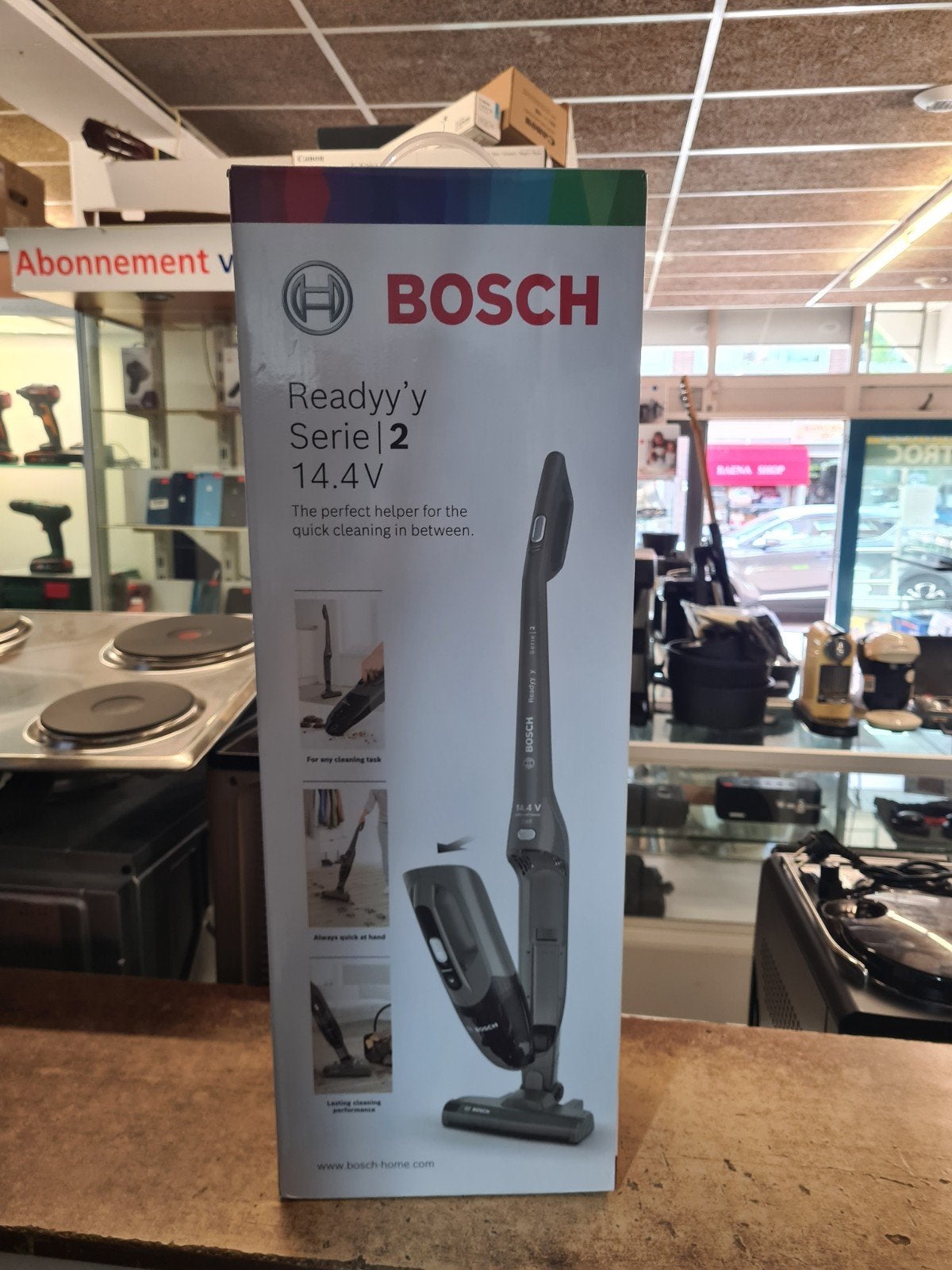 Bosch Readyy'y Serie 2 14.4v Stofzuiger - Nieuw, Bosch, Nieuw, Stille werking, Ophalen of Verzenden