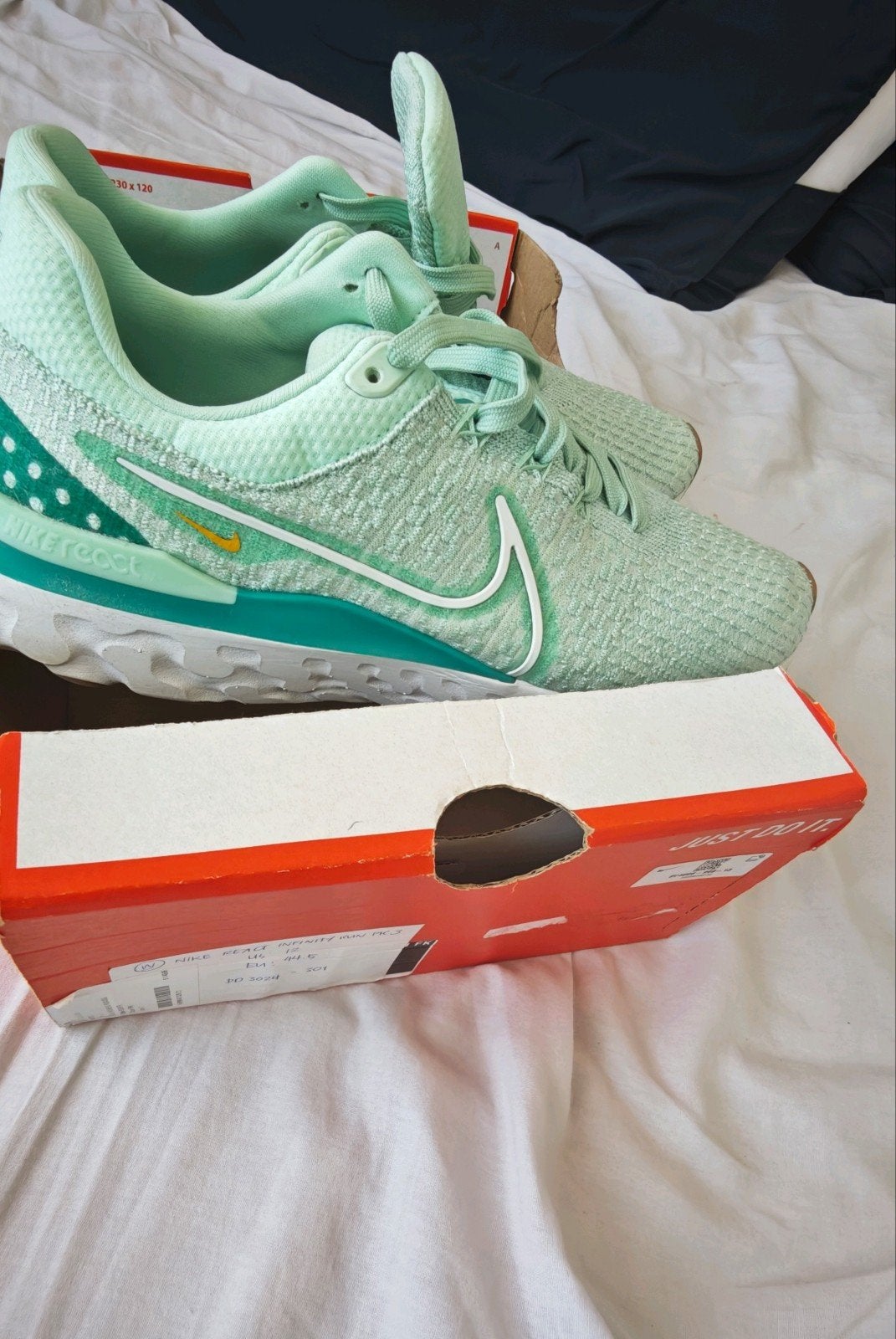 Damesschoenen Nike React Infinity Run Flyknit 3, Nike, Nieuw, Ophalen of Verzenden, Sneakers of Gympen