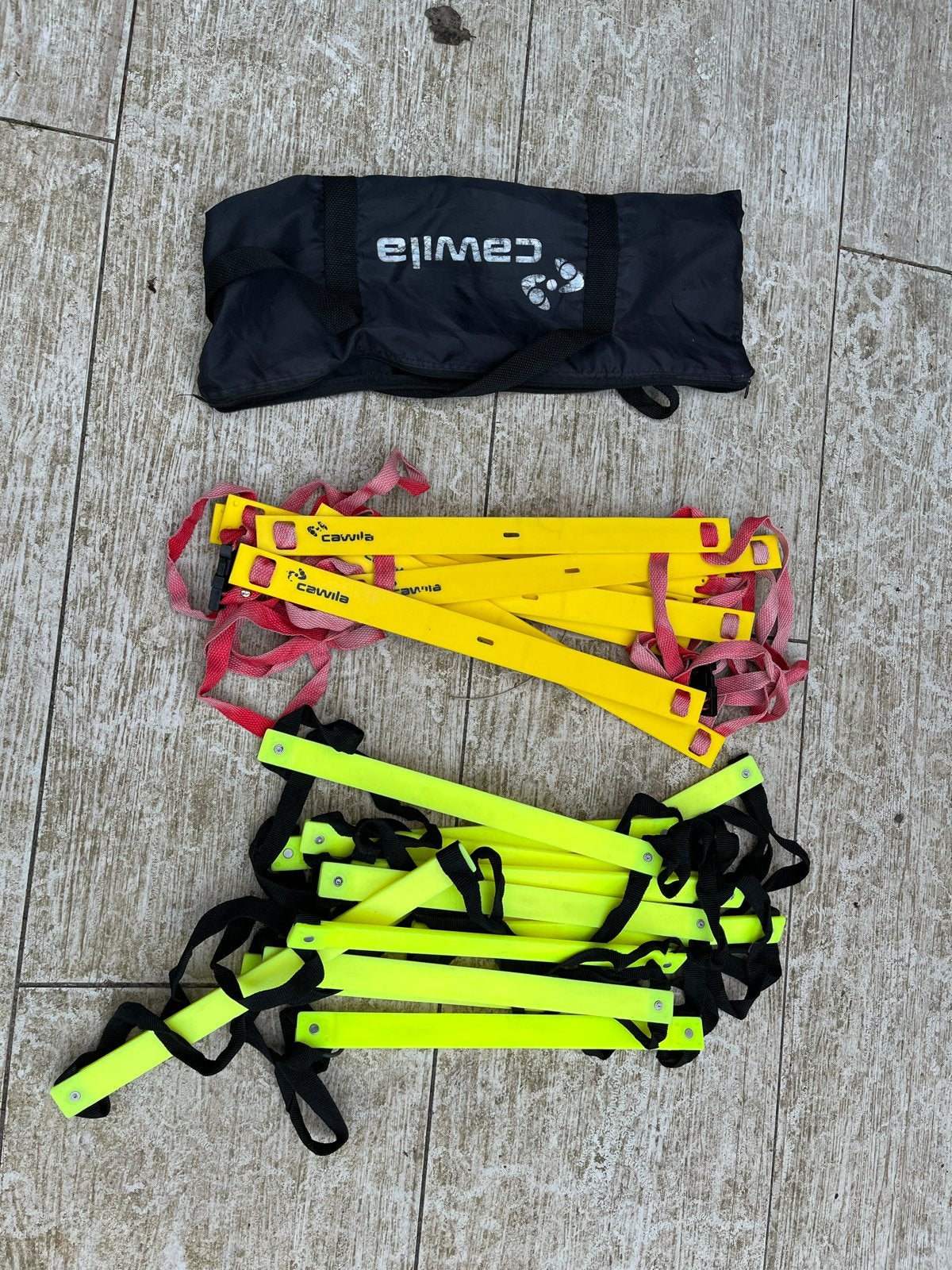 Cawila agility ladder set - training en sport, Ophalen of Verzenden, Gebruikt, Overige typen