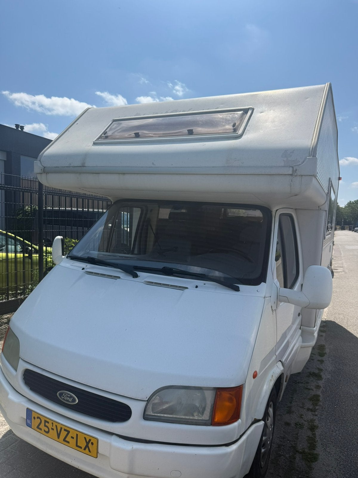 Ford Transit met camper opbouw, Caravans en Kamperen, Campers, Particulier, tot en met 5, Half-integraal, Ford, Ford, 6 tot 7 meter
