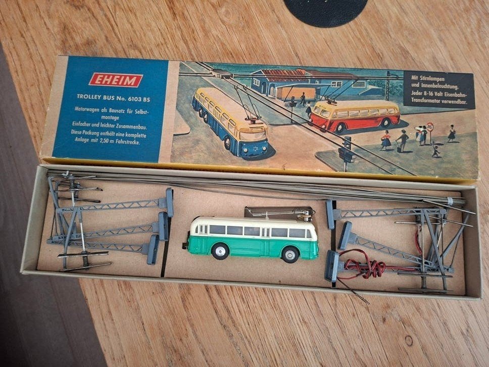 EHEIM TROLLEY BUS No. 6103 BS, Ophalen of Verzenden, Gelijkstroom of Wisselstroom, Overige merken