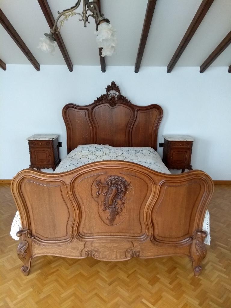 Slaapkamer, Ophalen, Franse stijl, Gebruikt, Bruin
