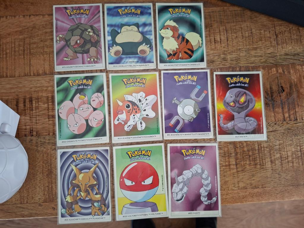 Pokémon 2000 - Vintage collectie Dunkin Boomer, Ophalen of Verzenden, Gebruikt, Meerdere kaarten