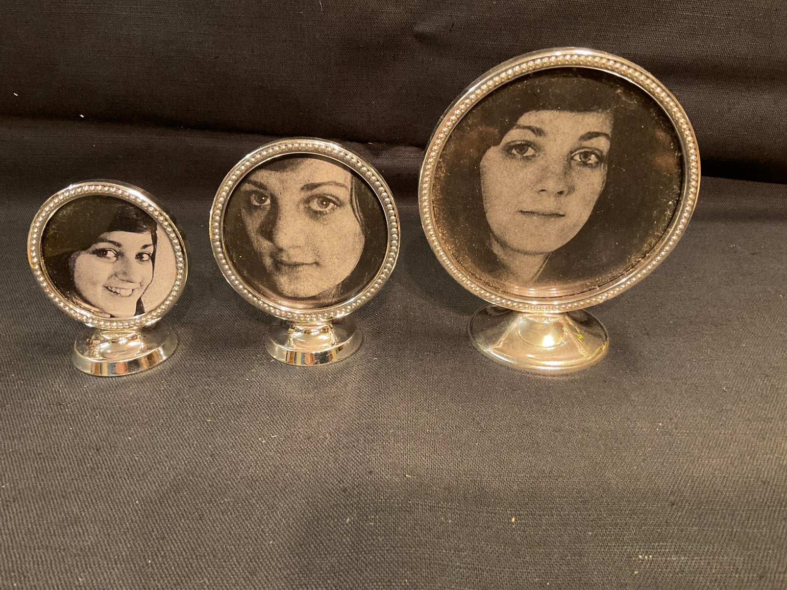 3 x Fotolijstje rond, staand., Ophalen of Verzenden, Nieuw
