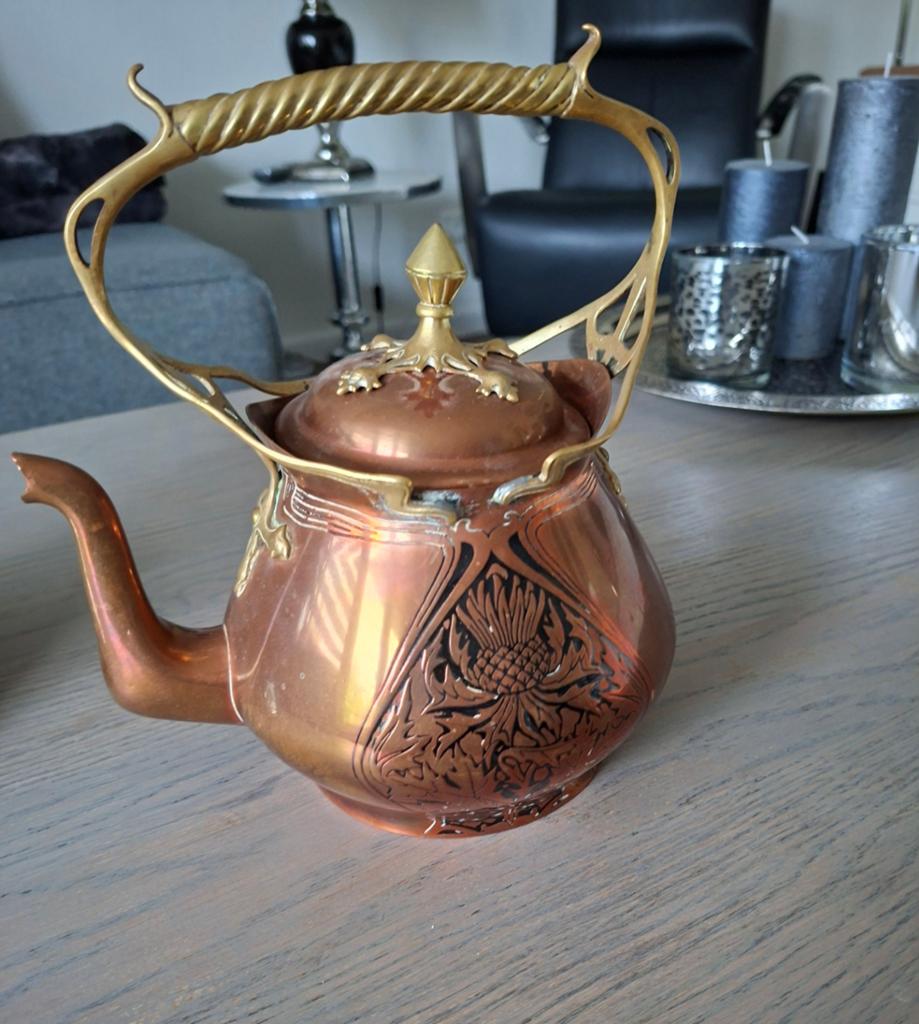 Koperen ketel plm 1850 en 1900, Antiek en Kunst, Ophalen of Verzenden