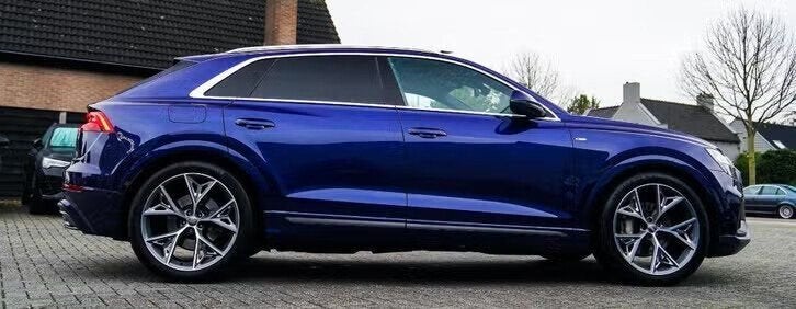 Originele 22 inch Audi Q7 SQ7 Q8 SQ8 velgen met banden, Audi, Gebruikt, 285 mm, Banden en Velgen