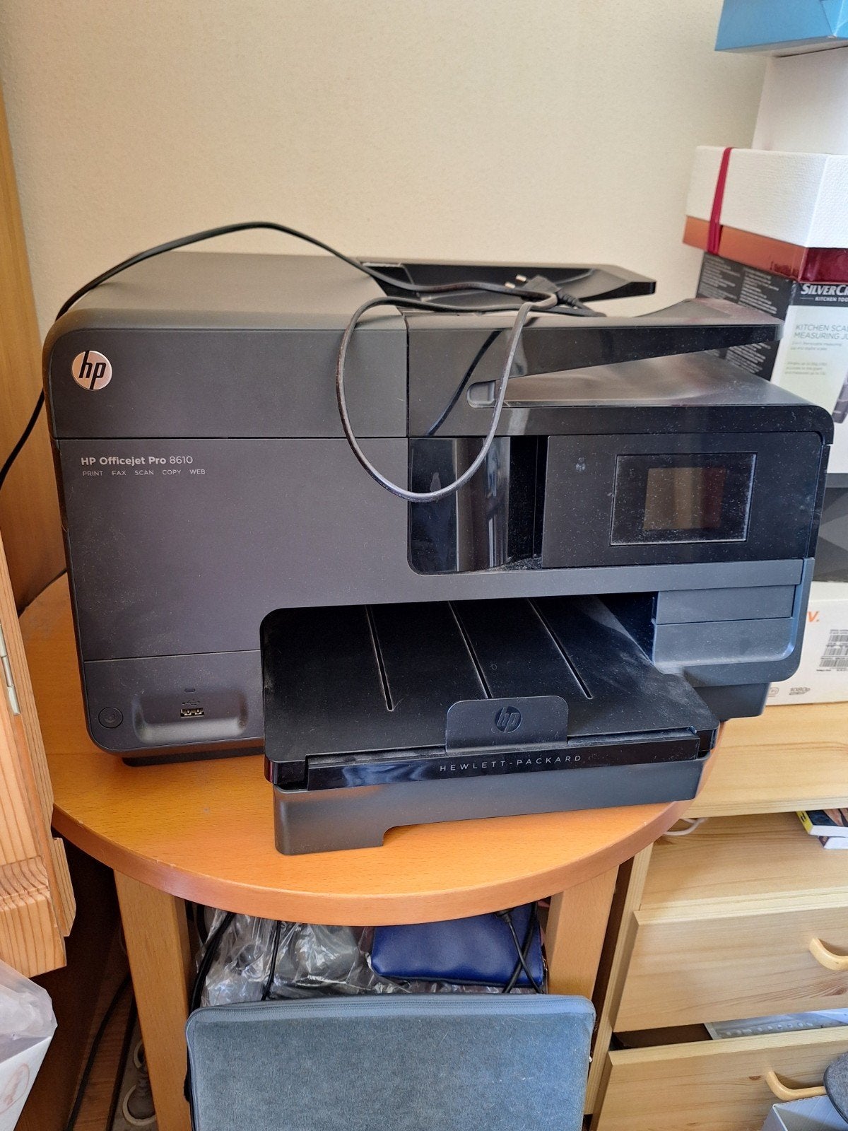 HP Officejet Pro 8610 All-in-One Printer, Ophalen, Gebruikt, Inkjetprinter, All-in-one