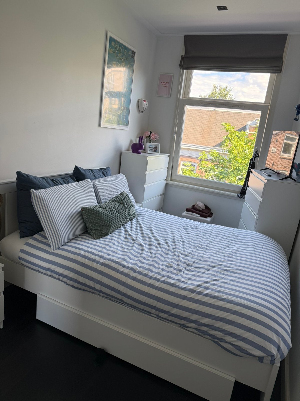 Ikea bed set - Songesand, Ophalen, Zo goed als nieuw, Eenpersoons