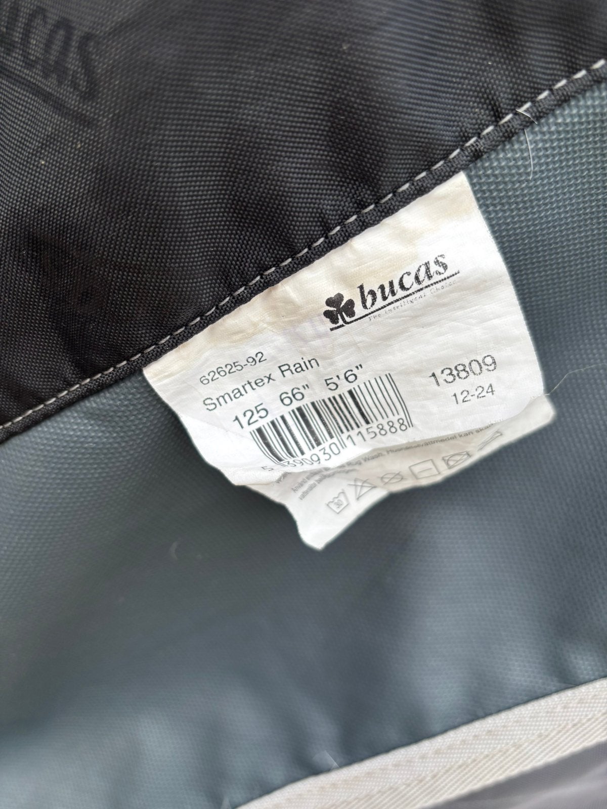 Bucas Smartex rain, medium, extra en quilt te koop, Ophalen of Verzenden, Zo goed als nieuw