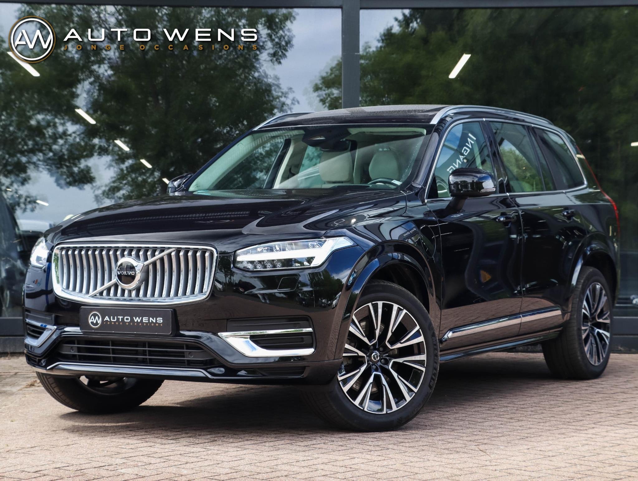 Volvo XC90 2.0 T8 Recharge AWD Ultra Bright 7p. Panoramadak, Auto's, Gebruikt, Euro 6, 4 cilinders, 1969 cc