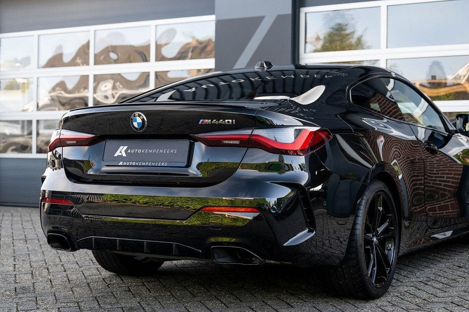 BMW 4 Serie M440i Coupé M Sport Pro | Facelift | Curved Dis, Automaat, Achterwielaandrijving, Gebruikt, 4-Serie