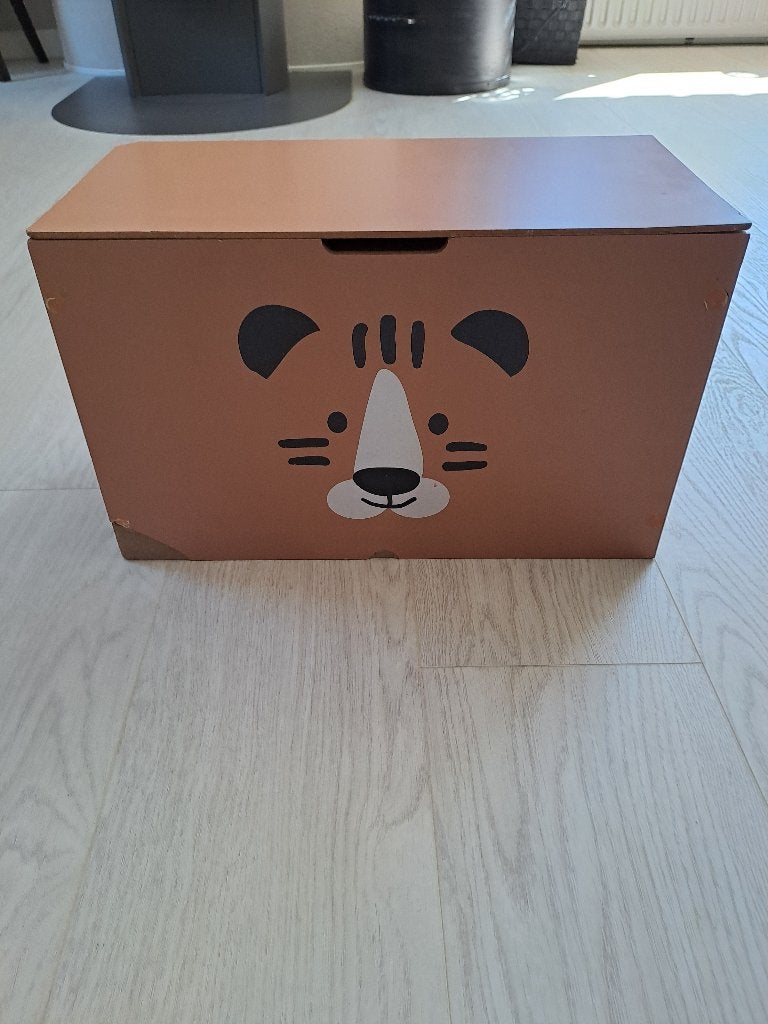 speelgoed opberger met dierengezicht, Ophalen, Gebruikt