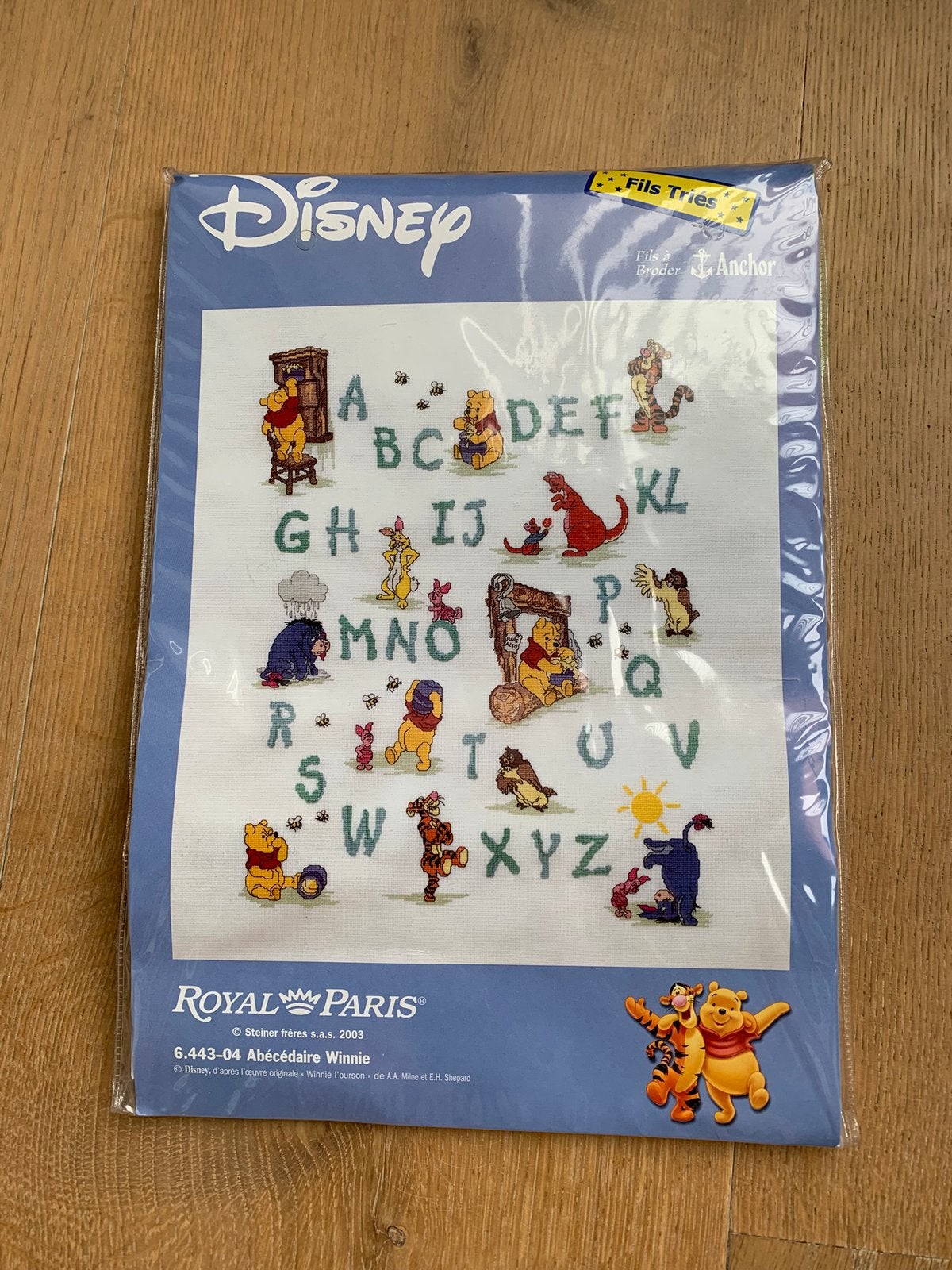 Borduurpakket Winnie the Pooh, Ophalen of Verzenden, Nieuw, Borduurpakket