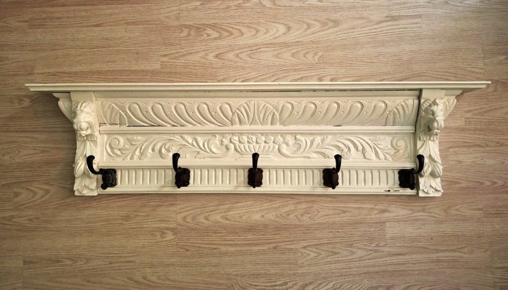 Coat rack / Kapstok, Gebruikt, Minder dan 100 cm, Hout, Ophalen