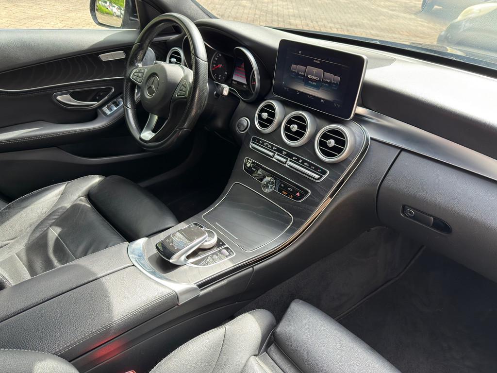 Mercedes-Benz C-klasse Estate 350 e Lease Edition l Burmeste, Auto's, Achterwielaandrijving, Gebruikt, Zwart, Hybride Elektrisch/Benzine
