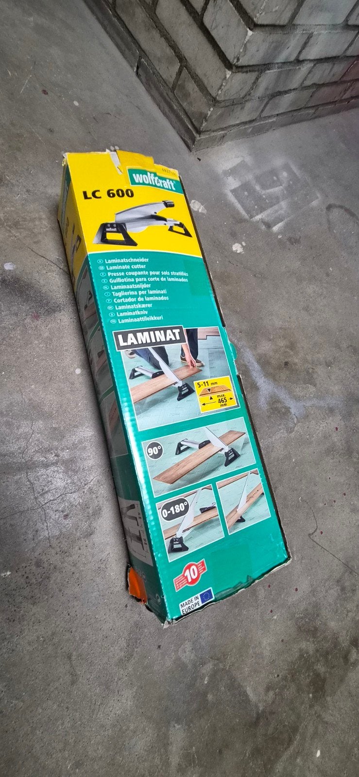 Wolfcraft LC 600 Laminaatsnijder - Gebruikt, Ophalen of Verzenden
