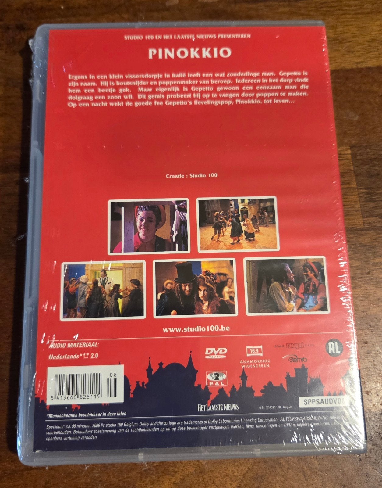 Pinokkio Musical -  DVD (Nieuw), Alle leeftijden, Ophalen of Verzenden, Nieuw in verpakking, Nederlands