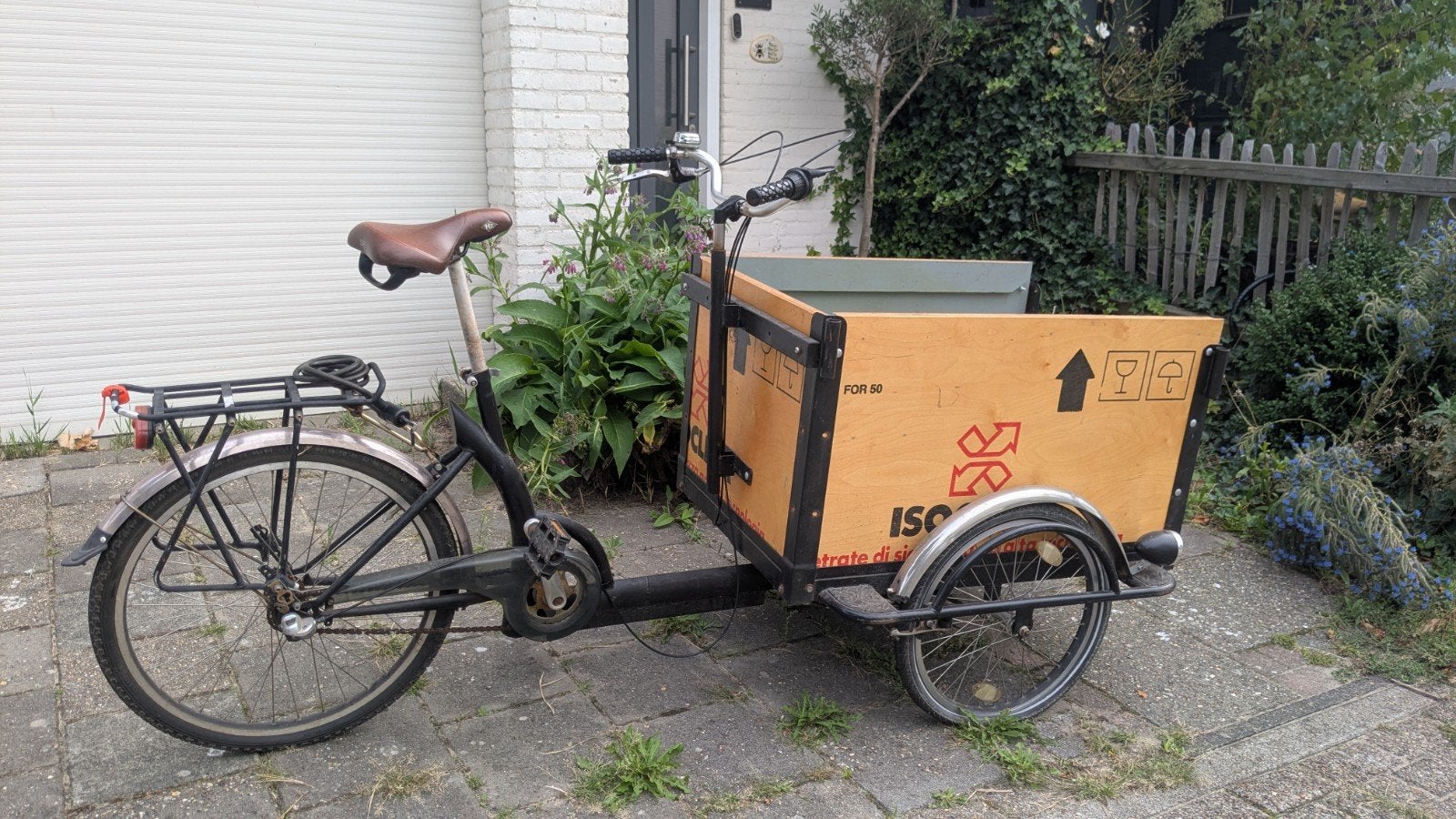 bakfiets, Ophalen, Gebruikt, 2 kinderen
