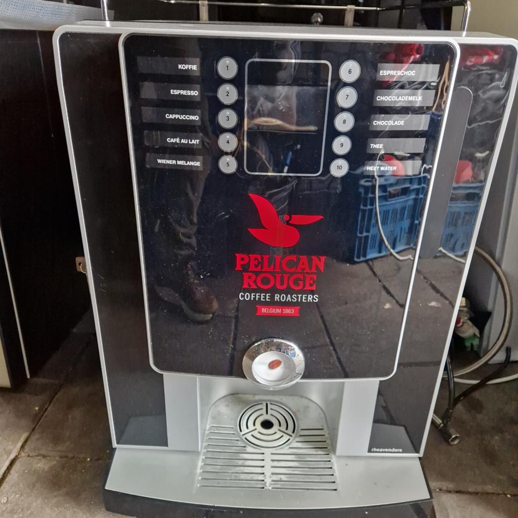 Rheavendors bonen machine 2x, Ophalen of Verzenden, Koffiemachine