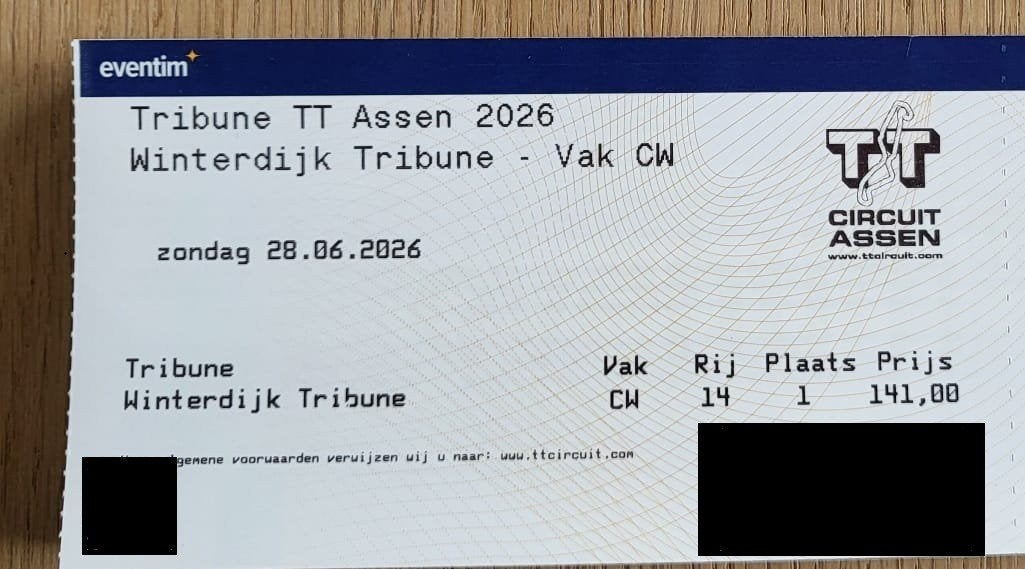 TT kaarten, Drie personen of meer