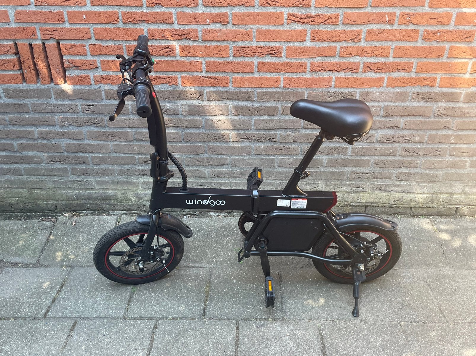Windgoo b20  ( elektrisch probleem ), Zo goed als nieuw, Minder dan 47 cm, 50 km per accu of meer, Ophalen
