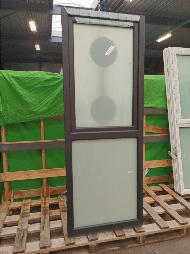 Kunststof Draaikiep vast kozijn  b87 x h230 cm -2406-, Kunststof, Raamkozijn, Niet ingevuld, Nieuw