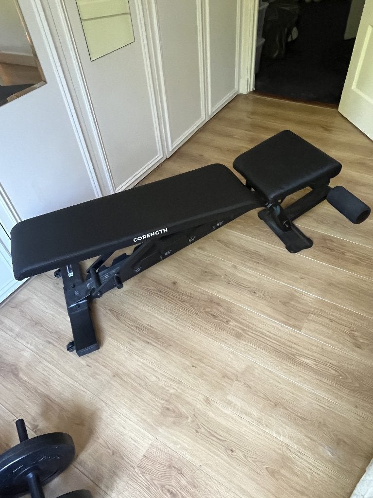 Corength Fitnessbank 900, Sport en Fitness, Fitnessmaterialen, Ophalen, Zo goed als nieuw, Benen, Fitnessbank