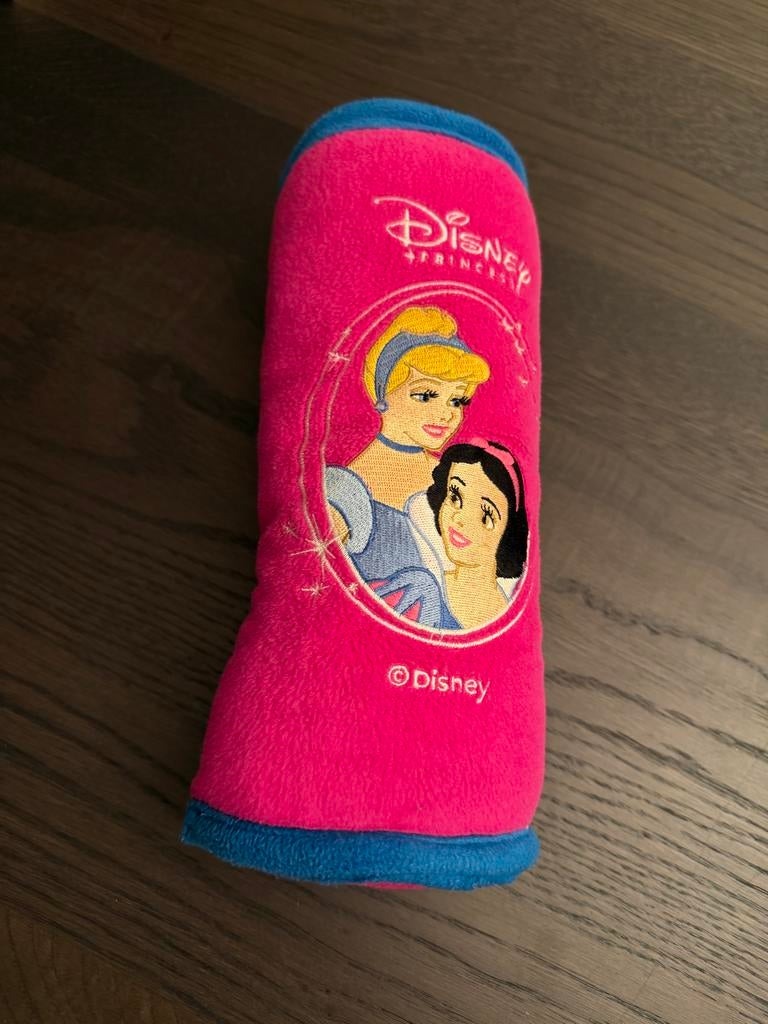 Disney Princess kussen Gordelbeschermer - Roze, Ophalen of Verzenden, Gebruikt, Overige merken