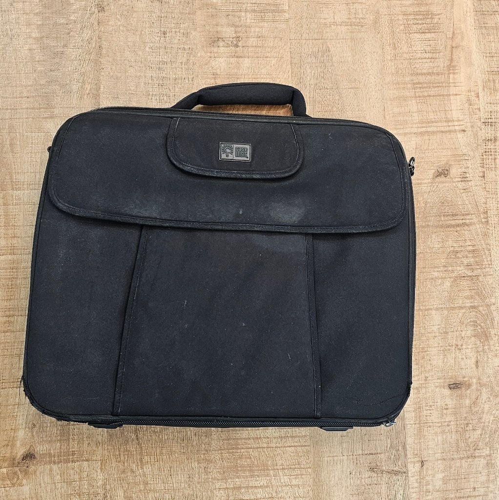 Case Logic Laptoptas 19" inch Laptoptas – Zwart, Computers en Software, Laptoptassen, Gebruikt, Schoudertas, 17 inch of meer, Case Logic