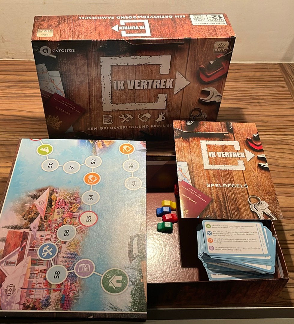 Bordspel Ik Vertrek, Ophalen of Verzenden, Nieuw