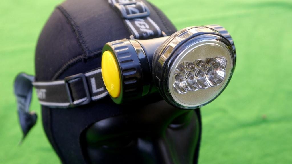 Onderwater Led Headlight, Watersport en Boten, Ophalen of Verzenden, Zo goed als nieuw, Duiklamp
