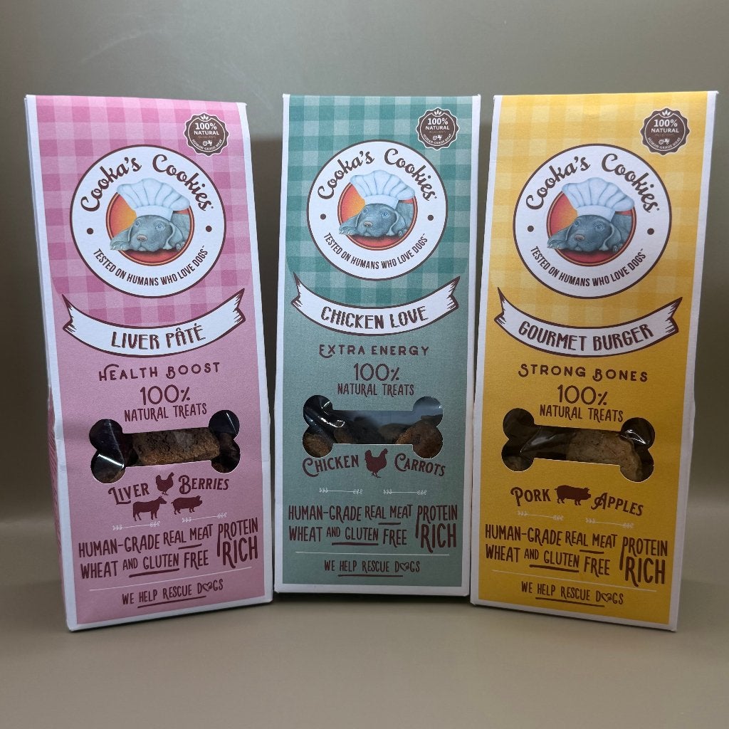 Cooka’s Cookies Gourmet Burger – Natuurlijke hondensnacks, Ophalen of Verzenden, Hond
