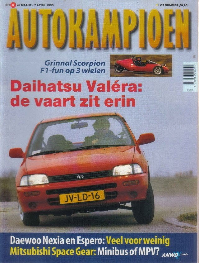 Autokampioen 6 1995 : Nissan Maxima - Primera - Audi 80 1.8S, Ophalen of Verzenden, Gelezen, Algemeen
