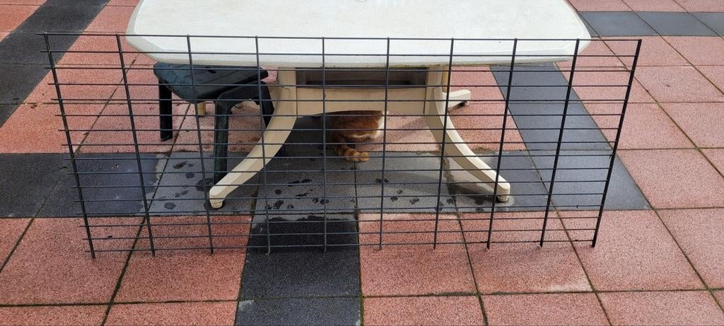 Dubbelstaaf hekwerk, Ophalen, Zo goed als nieuw