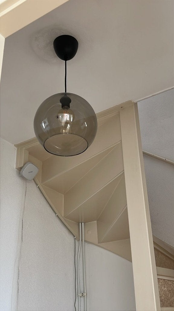 JAKOBSBYN / JÄLLBY lampe, IKEA, Huis en Inrichting, Ophalen, Zo goed als nieuw, Glas, E27 (groot)
