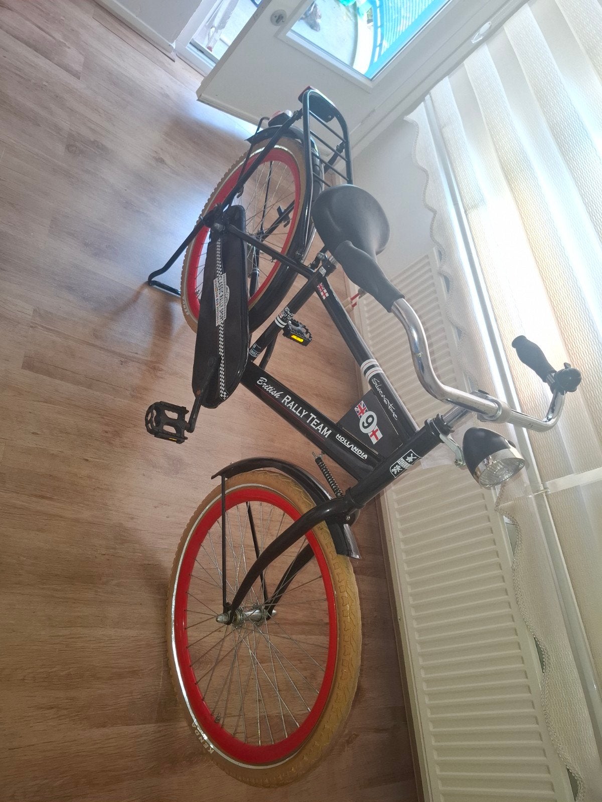 GLOEDNIEUW! Hollandia British Rally Team Cruiser (100% ongeb, Fietsen en Brommers, Ophalen of Verzenden, Nieuw, 20 inch