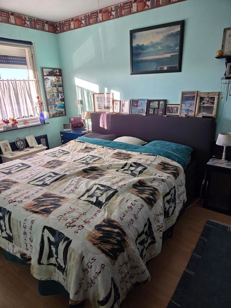 Zeer meer Auping boxspring., Ophalen of Verzenden, Zo goed als nieuw, Tweepersoons, 180 cm